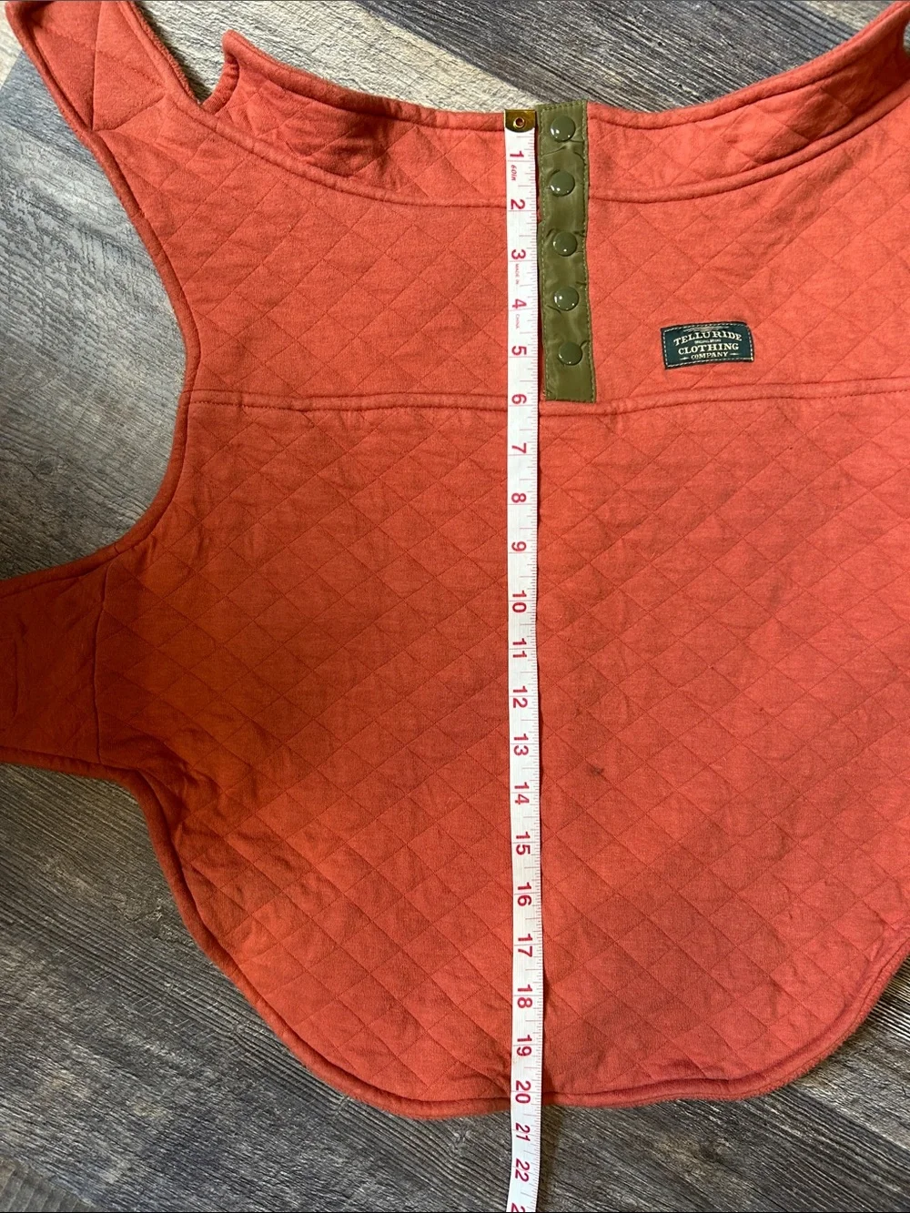 Telluride Clothing Company lightweight quilted